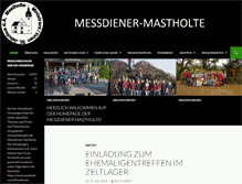 Tablet Screenshot of messdiener-mastholte.de